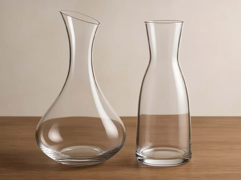 SỰ KHÁC NHAU GIỮA DECANTER VÀ CARAFE: ĐÂU LÀ SỰ LỰA CHỌN PHÙ HỢP KHI THƯỞNG THỨC RƯỢU VANG?