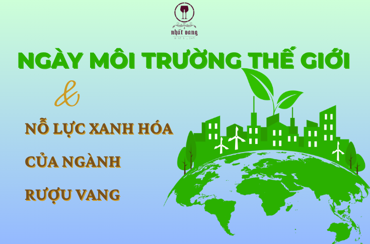 NGÀY MÔI TRƯỜNG THẾ GIỚI VÀ NỖ LỰC XANH HÓA CỦA NGÀNH RƯỢU VANG