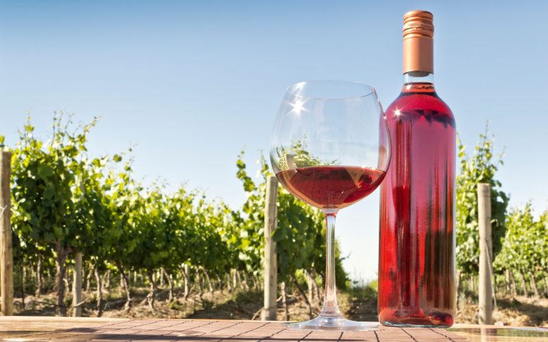 Rượu vang hồng Tuscany 