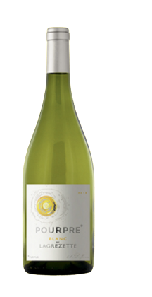 CHATEAU LAGREZETTE POURPRE DE GREZETTE BLANC  Chardonnay, Viogner - 750 ml