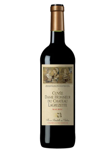 CHATEAU LAGREZETTE CUVEE DAME HONNEUR Malbec - 750ml