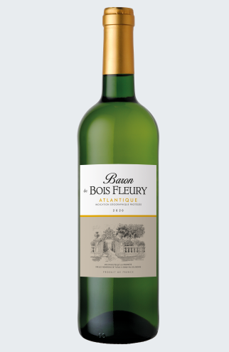 BARON Bordeaux de BOIS FLEURY White, Sauvignon Blanc - 750ml