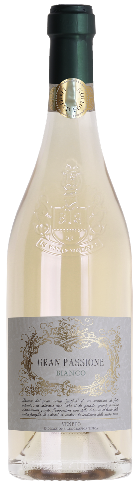 GRAN PASSIONE BIANCO VENETO, IGT, Garganega, Chardonnay – 750ml